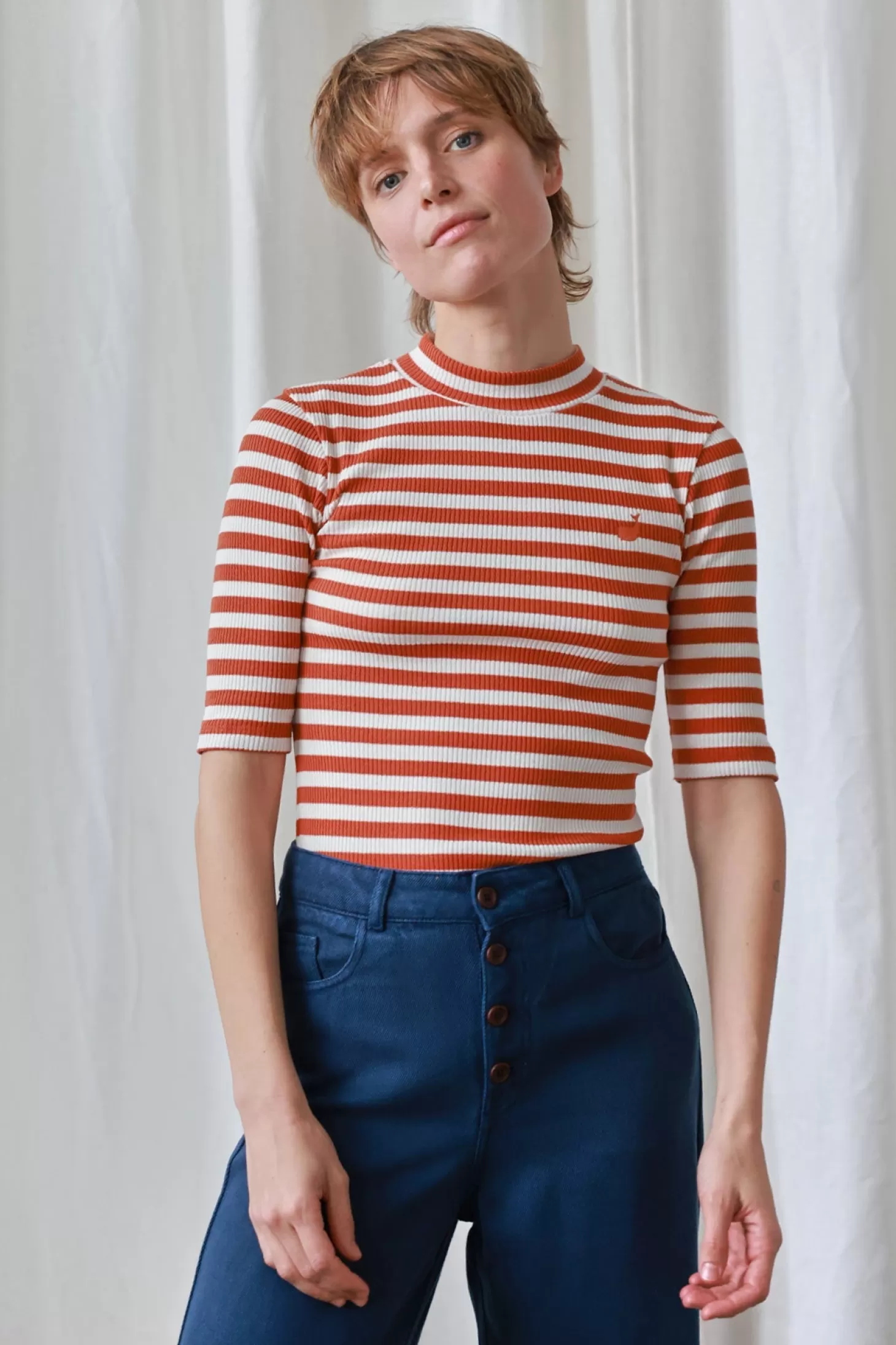 Store Zweidrittel Aspland-Rust Stripes