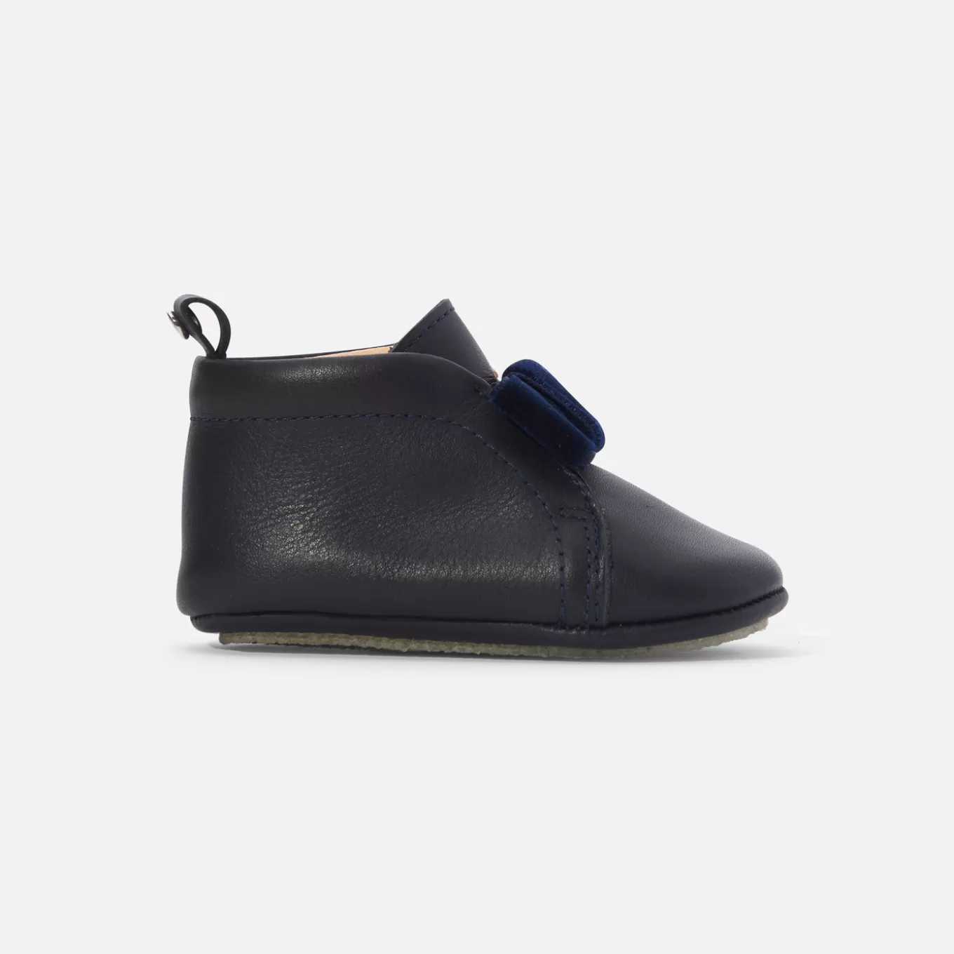Shop Jacadi Baby-Krabbelschuhe für Mädchen aus Leder MARINEBLAU JACADI