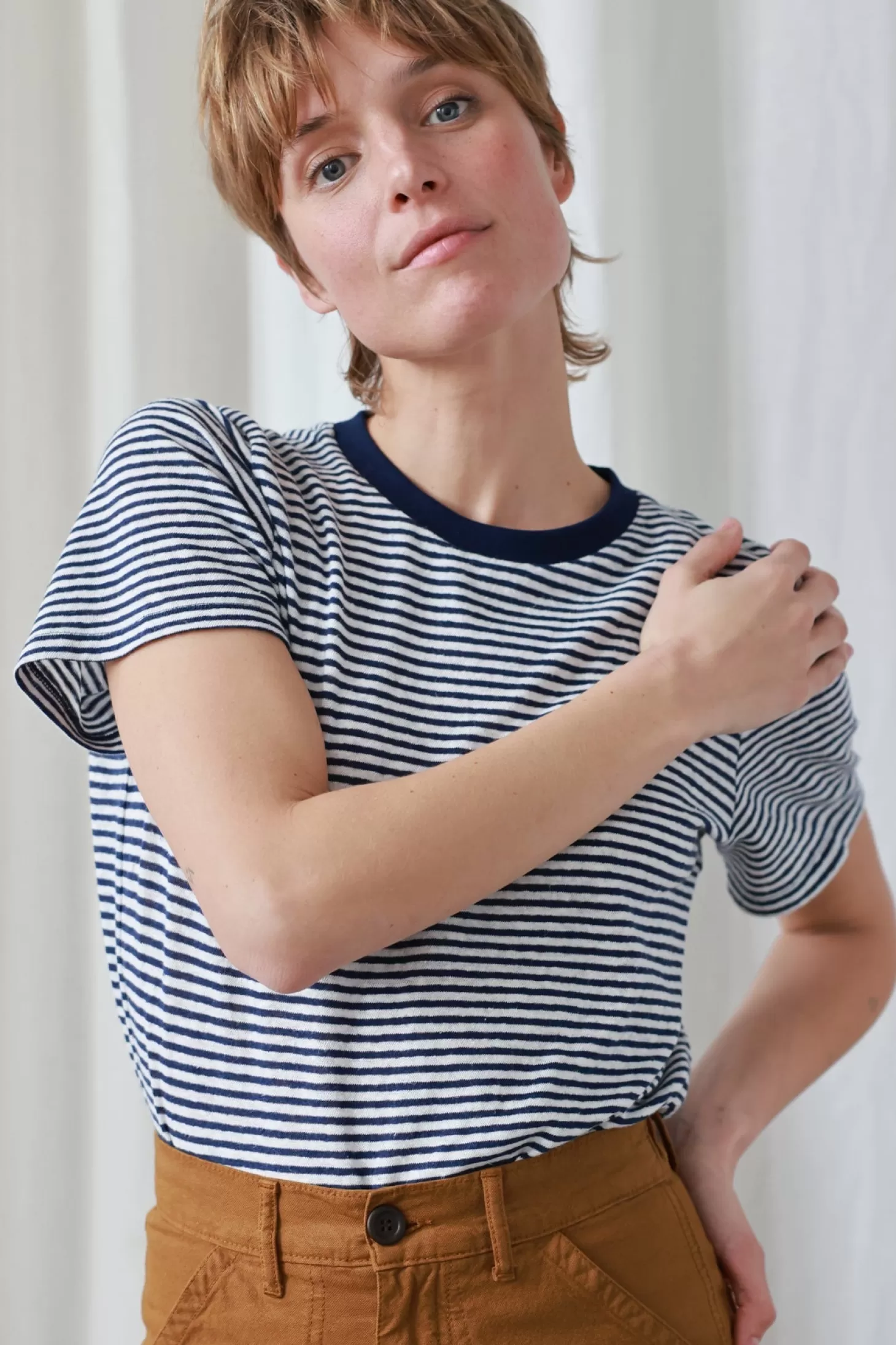 Ausverkauf Zweidrittel Bocca-Navy Stripes