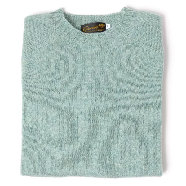 GlenugieExclusive X Mj: Pullover „Round Jumper“ Aus Reiner Wolle Ci* Strickwaren