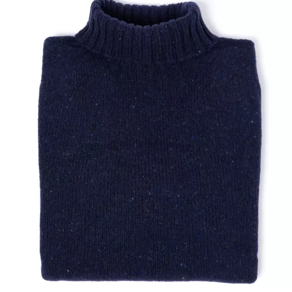 GlenugieX Mj: Pullover „Donegal Polo Jumper“ Aus Reiner Wolle Supersoft Lam* Strickwaren