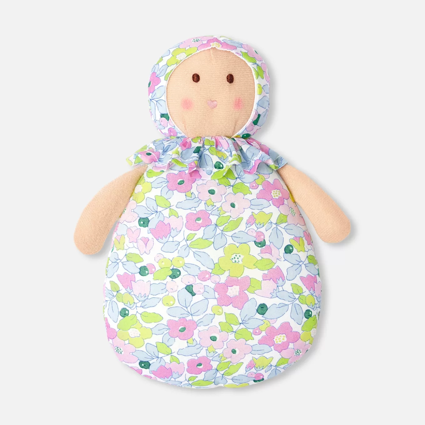 Rabatt Jacadi Puppe Josephine aus Liberty-Stoff ROSA/MEHRFARBIG