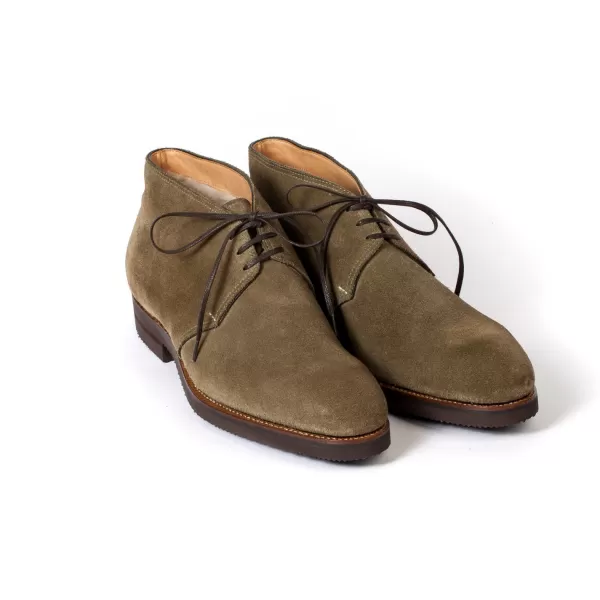 Saint Crispin’s Stiefelette „Chukka“ Mit Lammfellfutter Aus Wildleder* S