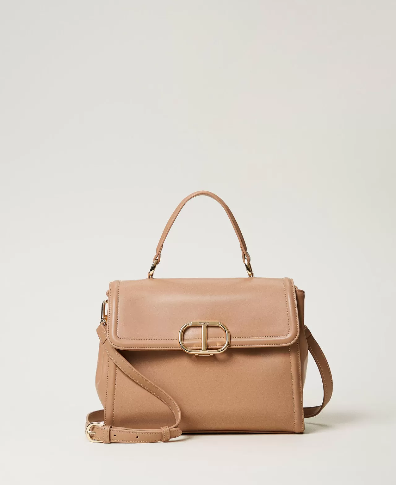 TWINSET Milano Top-Handle-Tasche „Brera“ Mit „Oval T“-Schließe