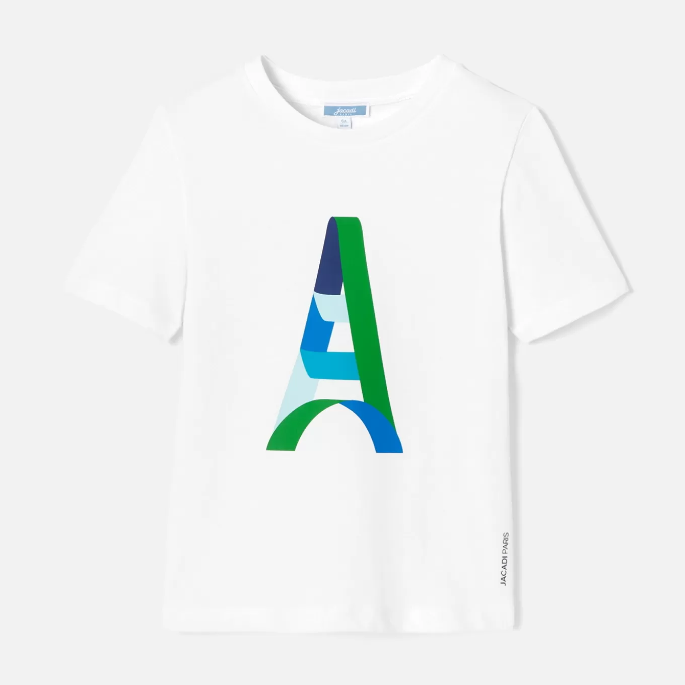 Ausverkauf Jacadi T-Shirt mit Aufdruck für Jungen JACADI WEISS
